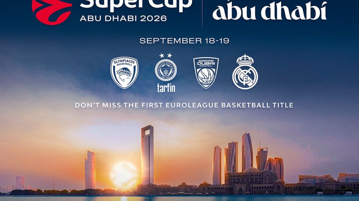 أبوظبي تستضيف أول كأس سوبر للسلة الأوروبية في سبتمبر