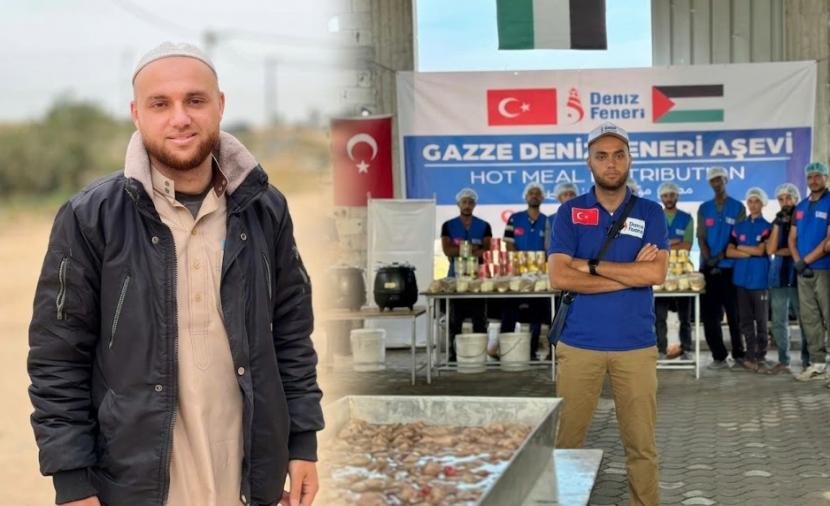 استشهاد ممثل مؤسسة تركية بغارة جوية في دير البلح وسط غزة