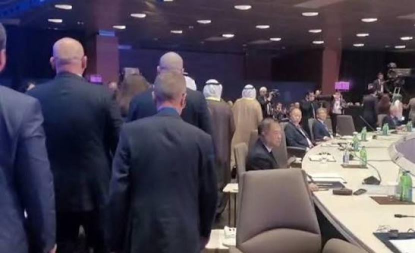 وفود دولية تغادر قمة سيكا في باكو لدى بدء كلمة هرتسوغ
